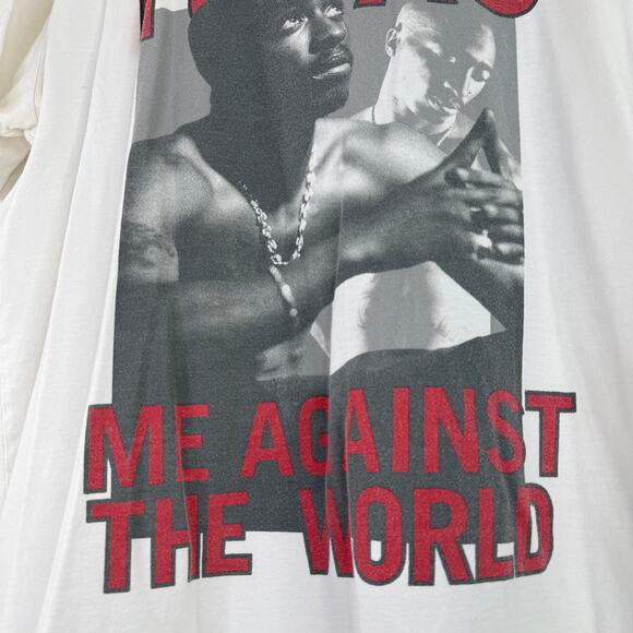 American Eagle Tailgate Tupac Me Against The World T-Shirt Size Medium - Picture 2 of 6